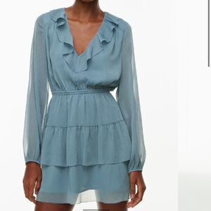 Little Moon‎ Lido Dress Blueprint Color Size XS Nwt